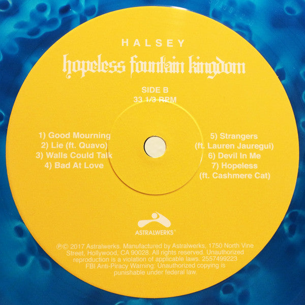 Halsey : Hopeless Fountain Kingdom (LP, Album, Cle)