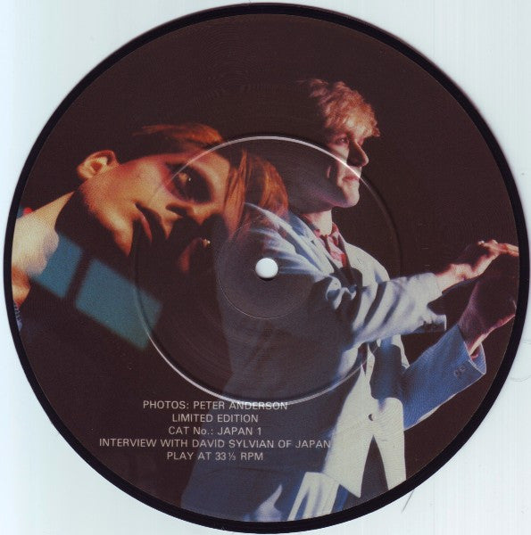 David Sylvian Of Japan* : Interview With David Sylvian Of Japan (7", Single, Ltd, Pic, Unofficial)