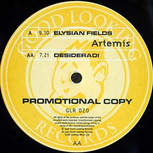 Artemis : Elysian Fields / Desideradi (12", Promo)