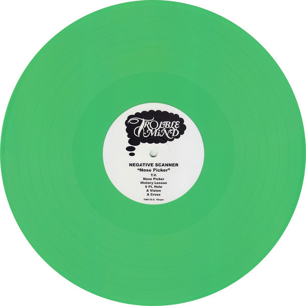 Negative Scanner : Nose Picker (12", Album, Ltd, Gre)