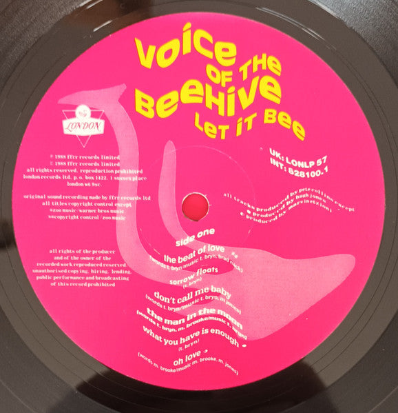 Voice Of The Beehive : Let It Bee (LP, Album)