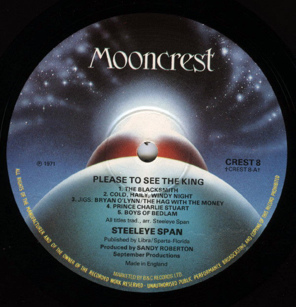 Steeleye Span : Please To See The King (LP, Album, RE)