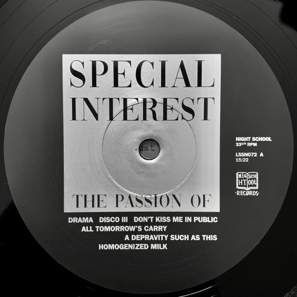 Special Interest (2) : The Passion Of (LP, Album)