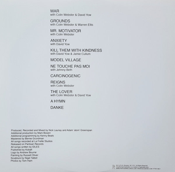 Idles : Ultra Mono (LP, Album, Mono, Ltd, Vor)