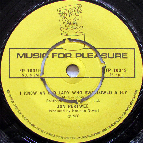 Jessie Matthews (2) / Jon Pertwee : Knick Knack Paddiwack / I Know An Old Lady Who Swallowed A Fly (7", Single)