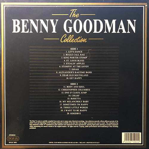 Benny Goodman : 20 Golden Greats (LP, Comp)