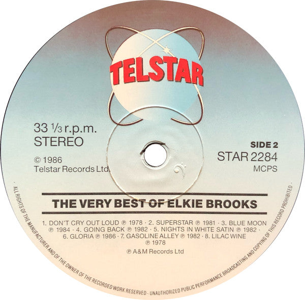 Elkie Brooks : The Very Best Of Elkie Brooks (LP, Comp)