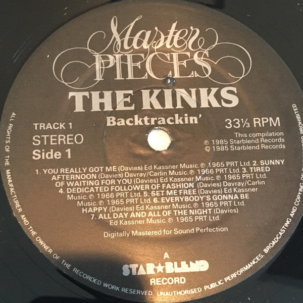 The Kinks : Backtrackin' (2xLP, Comp)