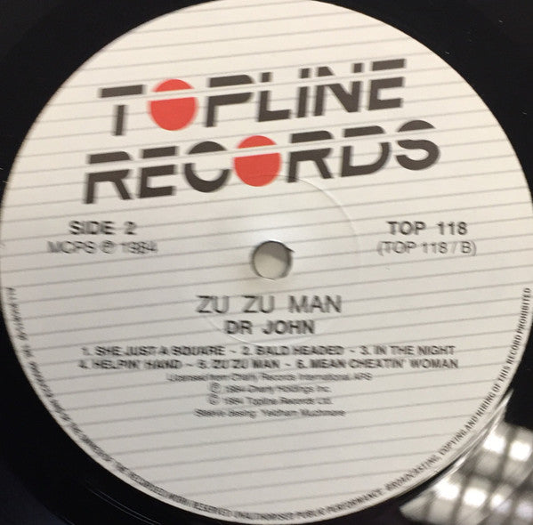 Dr. John : Zu Zu Man (LP, Comp)