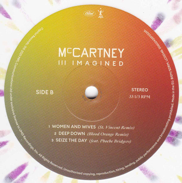 Paul McCartney : McCartney III Imagined (2xLP, Album, Ltd, Spl)