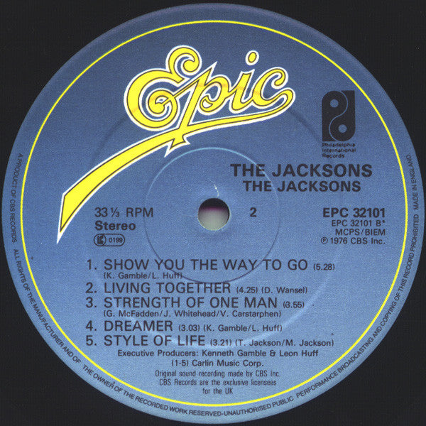 The Jacksons : The Jacksons (LP, Album, RE)