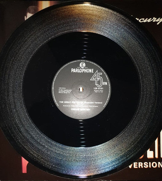 Freddie Mercury : The Great Pretender (Extended Version) (12", Single)