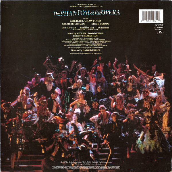 Andrew Lloyd Webber : The Phantom Of The Opera (2xLP, Album, Gat)