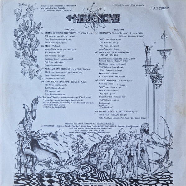 The Neutrons : Black Hole Star (LP, Album)