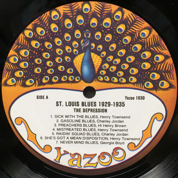 Various : St. Louis Blues 1929-1935 (The Depression) (LP, Comp)