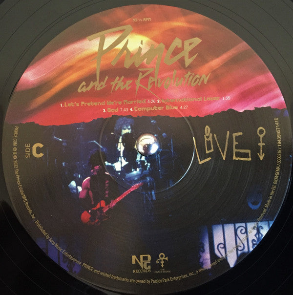 Prince And The Revolution : Live (3xLP, Album, RE, RM + Box)