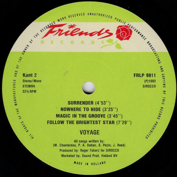 Voyage : One Step Higher (LP, Album)