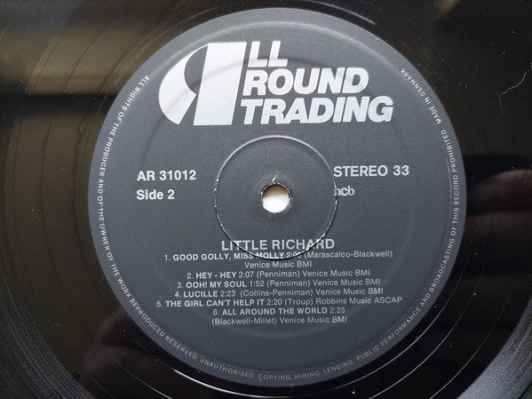 Little Richard : Tutti-Frutti (LP, Comp)