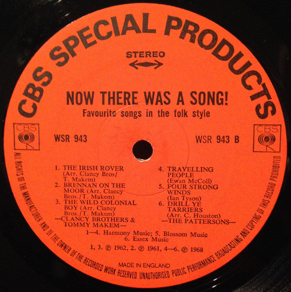 Various : Now There Was A Song (LP, Comp)