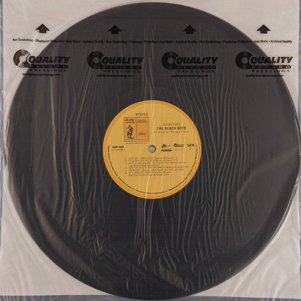 The Beach Boys : Sunflower (LP, Album, RE, RM, RP, 180)