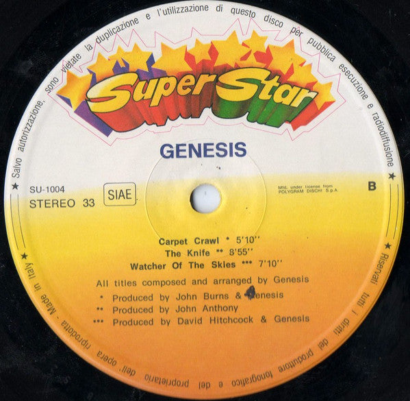 Genesis : The Lamb Lies Down On Broadway (LP, Comp)