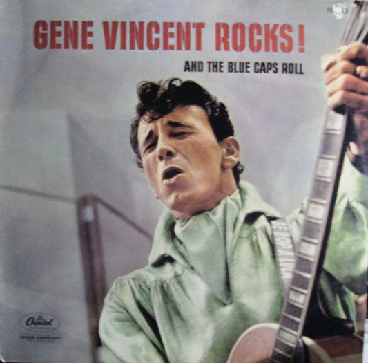 Gene Vincent : Gene Vincent Rocks! And The Blue Caps Roll (LP, Album, Mono, RE)