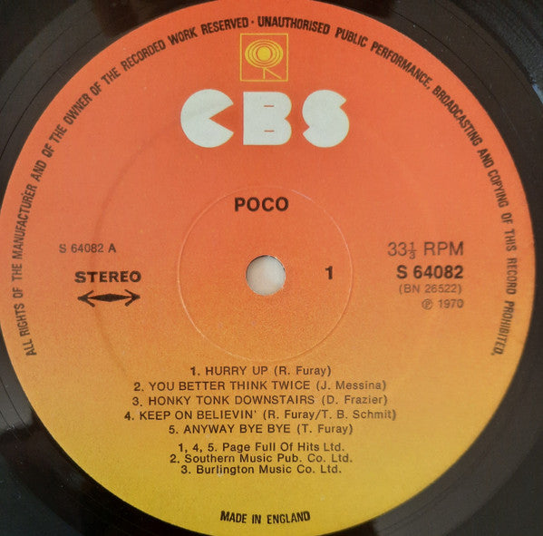 Poco (3) : Poco (LP, Album, RE)