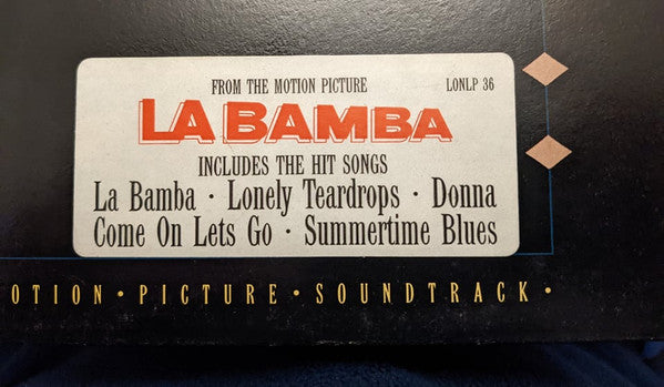 Various : La Bamba - Original Motion Picture Soundtrack (LP, Comp)