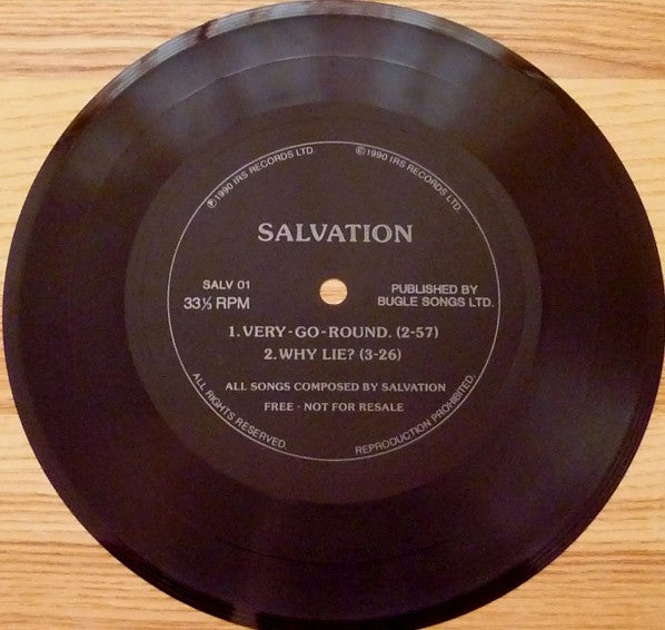 Salvation : A Stitch In Time (Flexi, 7", S/Sided)