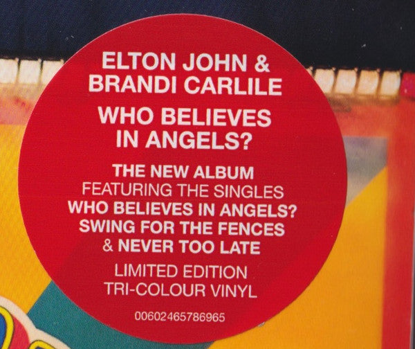 Brandi*, Elton* : Who Believes In Angels? (LP, Album, Ltd, Tri)