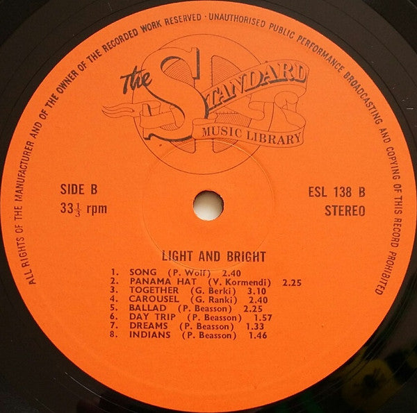 Various : Light And Bright (LP)