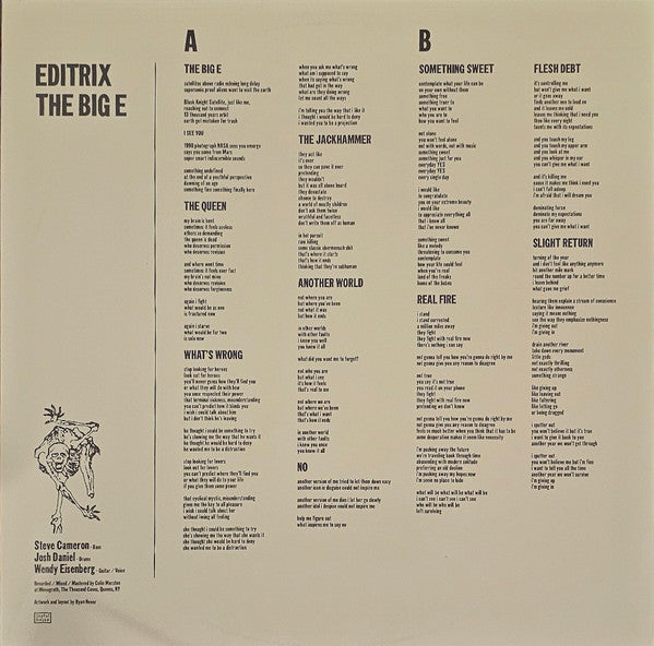 Editrix : The Big E (LP, Album, Pur)