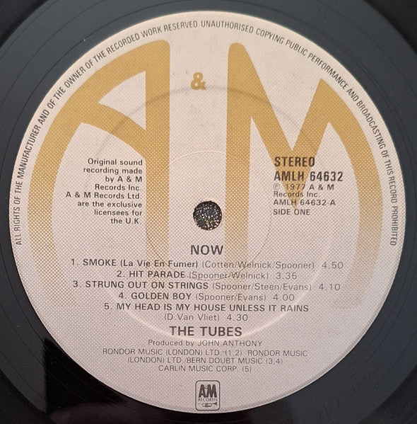 The Tubes : Now (LP, Album)