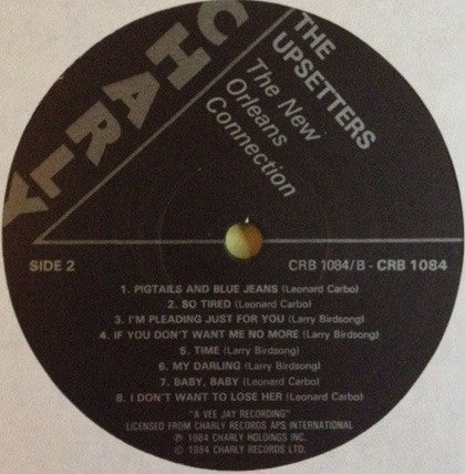The Upsetters (2) : The New Orleans Connection (LP, Comp)