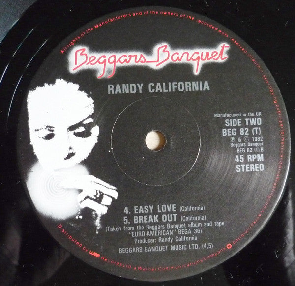 Randy California : All Along The Watchtower (12")
