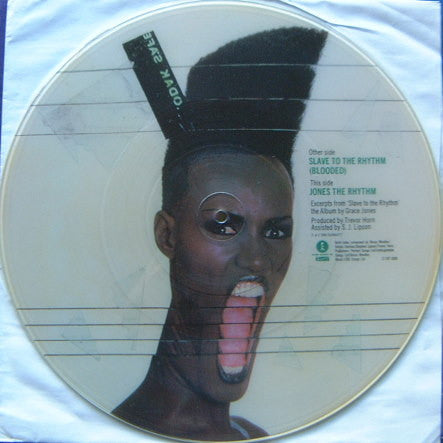 Grace Jones : Slave To The Rhythm (12", Single, Pic)