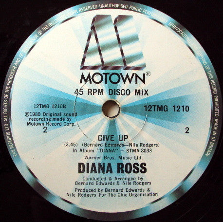 Diana Ross : I'm Coming Out (12", Single)