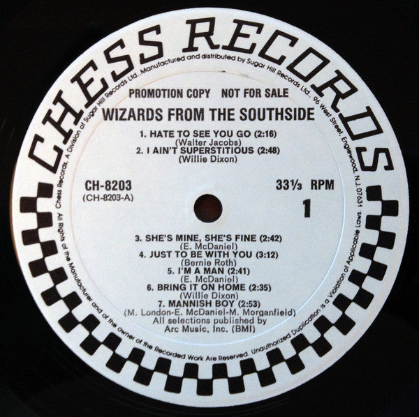 Various : Wizards From The Southside (LP, Comp, Promo)