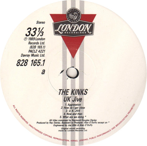The Kinks : UK Jive (LP)