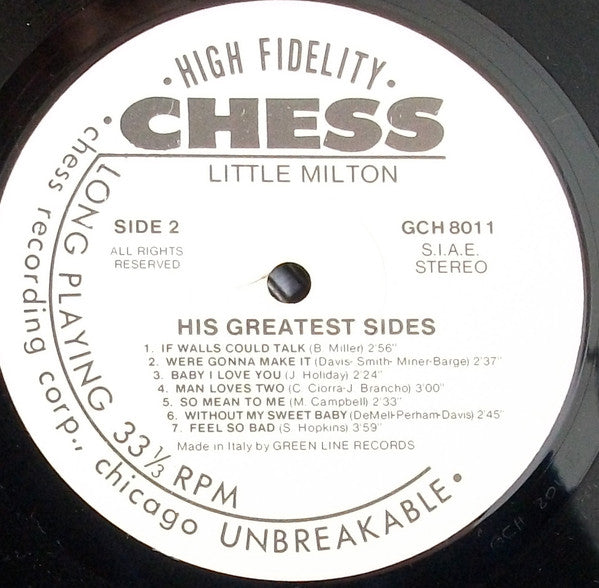 Little Milton : His Greatest Sides (LP, Comp)