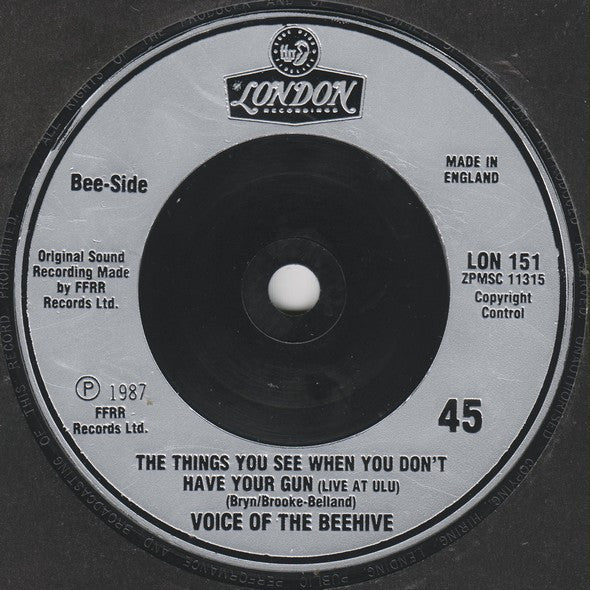 Voice Of The Beehive : I Say Nothing (7", Single, Sil)