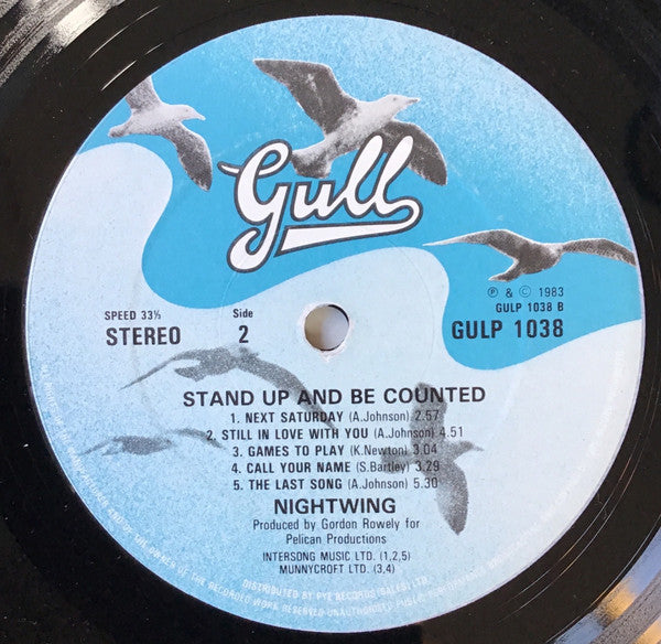 Nightwing : Stand Up And Be Counted (LP, Album)