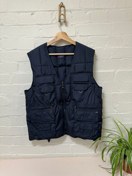 Padded Gillet Navy