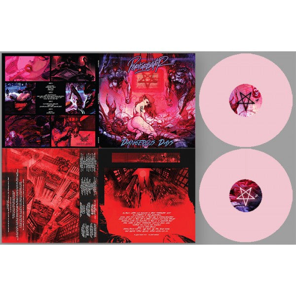 Perturbator : Dangerous Days (2xLP, Album, Ltd, RP, Pin)