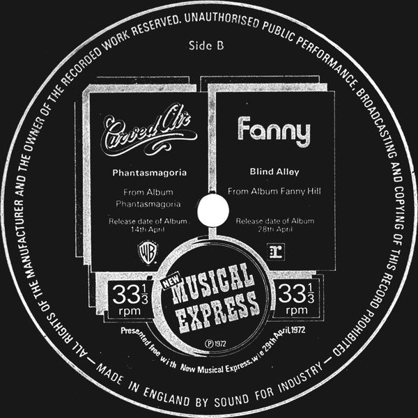 Rolling Stones* / Curved Air / Fanny (2) : Untitled (Flexi, 7", Smplr)