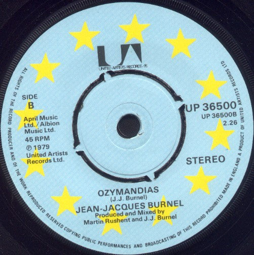 JJ Burnel* : Freddie Laker (Concorde & Eurobus) (7", Single)