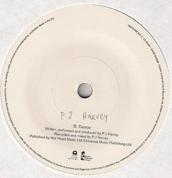 P J Harvey* : Shame (7")