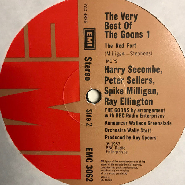 The Goons : The Very Best Of The Goons - 1 (LP, Comp, RP)