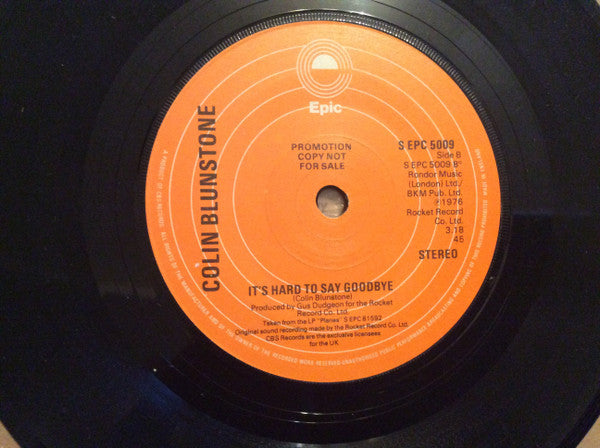 Colin Blunstone : Beautiful You (7", Single, Promo)