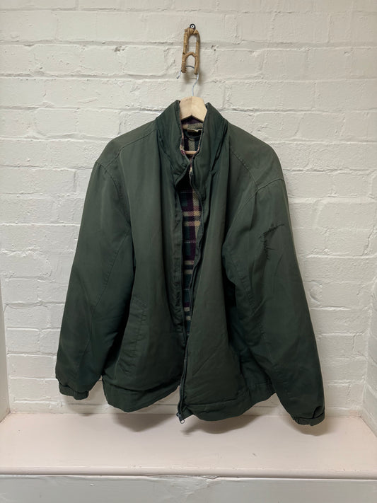 Green Harrington Rain Coat